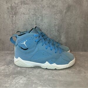 Nike Air Jordan 7 Retro 'Pantone' Sneakers 304774-400 Womens sz 7.5 - blue/white